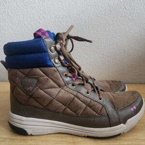 Ryka Aurora Shoes Womens Size 9 High Top Winter Quilted Sneakers Boots